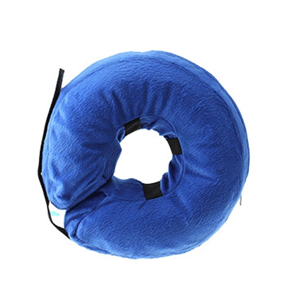 Inflatable Dog Collar, Bite-Resistant PVC Recovery Cone