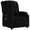 Homgoday Electric Massage Recliner with Vibration Function, Black Faux Leather, 78 x 92 x 98 cm, Model 3205257 view 3