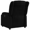 Homgoday Electric Massage Recliner with Vibration Function, Black Faux Leather, 78 x 92 x 98 cm, Model 3205257 view 4