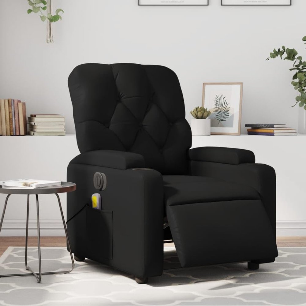 Homgoday Electric Reclining Faux Leather Massage Chair