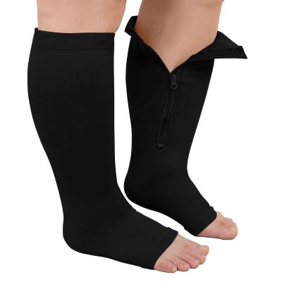 ZFSOCK Compression Socks for Thick Calves