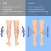 ZFSOCK Compression Socks for Thick Calves view 4