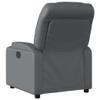 Homgoday Electric Reclining Massage Chair, Gray Faux Leather, Full-Body, B1 view 4
