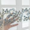 Bishilin Sheer White Curtains, 2-Piece Set, Nordic Delicate Beaded Design, 137 x 160 cm view 3