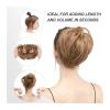 Synthetic Hair Bun Scrunchie Wrap, Curly Chignon Hairpiece for Women view 4
