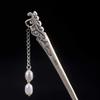 Japanese Retro Hair Sticks for Women with Long Hair, 925 Sterling Silver view 2