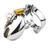 QgLust Men's Metal Chastity Cage Set view 2