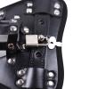 LZYLWC Men's PU Leather Chastity Cage with Lock view 4