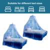 Makamsui Mosquito Net Bed Canopy, Large Bed Canopy, Bed Curtains, Queen-Size Ceiling-Hung Dome Net, Bed Tent and Decor for Baby and Children's Beds view 3