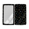 Hiseng 2-Pack Baby Fitted Sheets for Rectangular and Oval Mattresses, Soft Microfiber, Colorful Circles, 65 x 95 cm view 1