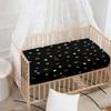 Hiseng 2-Pack Baby Fitted Sheets for Rectangular and Oval Mattresses, Soft Microfiber, Colorful Circles, 65 x 95 cm view 3