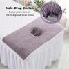 Xisnuient Massage Table Sheet with Face Hole, 35 x 35 cm, Washable Reusable Cover (Color 1,8) view 2