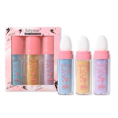 Layhou Julystar Highlighting Powder Set, Natural Face and Body Highlighter