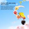 Parrot Swing - Interactive Bird Toy view 3