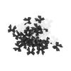 FOYTOKI 200-Piece Resin Bow Nail Charms, Fade-Resistant, Cute Manicure Decorations for Weddings and Christmas view 1