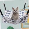 CORHAD Cat Hammock - Reversible Linen Material view 3