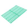 MOBUTOFU Green Rabbit Cage Mats, Easy-Clean Plastic, 2 Pieces, Non-Slip and Wear-Resistant view 1