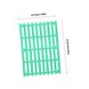 MOBUTOFU Green Rabbit Cage Mats, Easy-Clean Plastic, 2 Pieces, Non-Slip and Wear-Resistant view 3