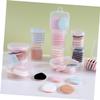 Beatifufu Makeup Sponges for Precise Application and a Smooth Finish, 12-Piece Polyurethane Triangular Foundation Sponges, Random Color view 4