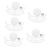 BESPORTBLE 5-Piece Bird Feeder Perch Extension Set view 1