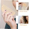 Women's Acetate Wide-Tooth Curl Comb for Wet Hair view 4