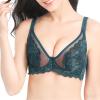 Women’s Sexy Sheer Lace Unlined Underwire Multiway Bra view 2