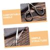 Eyebrow Scissors, Small Stainless Steel Scissors for Men view 4