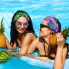 6 Wide Headbands for Women, Hawaiian Beach, Boho Retro, Yoga and Sports view 3