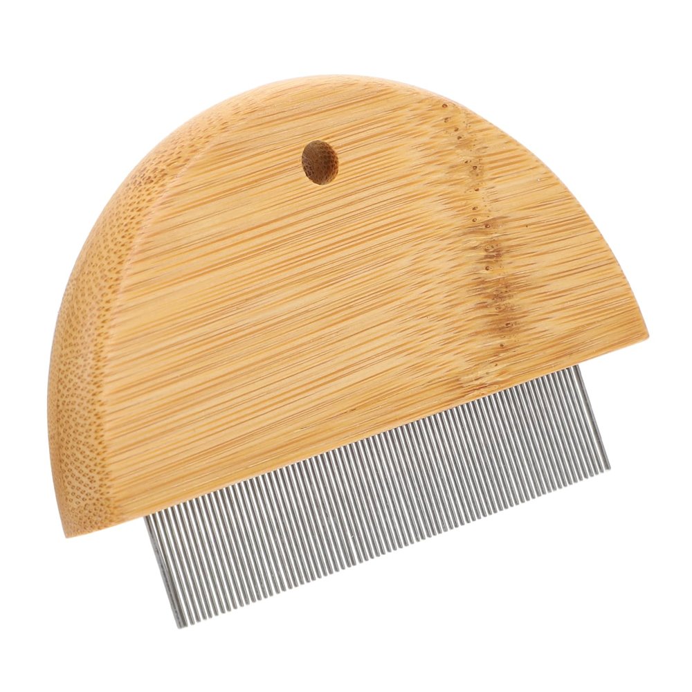 CORHAD Pet Comb with Wooden Handle