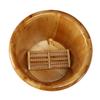 40 cm Cedar Wood Foot Bath for Adults view 2