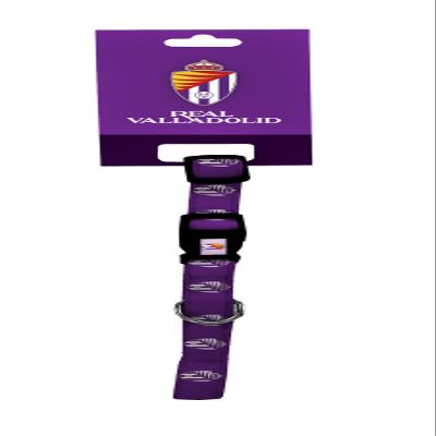 CyP Brands Real Valladolid Collar, Size L, Purple, Official Product