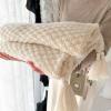 Microfiber Sofa Blanket, Warm and Fluffy Couch Throw, Yellow, 130 × 170 cm view 3