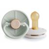 FRIGG Little Viking Latex Pacifiers, 2-Pack, Sage/Cream, Size 2 (6–18 Months) view 1