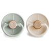 FRIGG Little Viking Latex Pacifiers, 2-Pack, Sage/Cream, Size 2 (6–18 Months) view 2