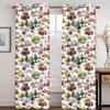 SHROUDEX Cartoon Car and Tractor Curtains, 3D Polyester, for Kids’ Bedrooms (4,280 × 245 cm; 2 × 140 × 245 cm) view 1
