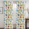 SHROUDEX Blackout Cartoon Car Curtains, Tractor Curtains, Opaque 3D Polyester Window Curtains for Boys' and Girls' Rooms (10, 150 x 166 cm; 2 x 75 x 166 cm) view 1