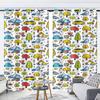 SHROUDEX Blackout Cartoon Car Curtains, Tractor Curtains, Opaque 3D Polyester Window Curtains for Boys' and Girls' Rooms (10, 150 x 166 cm; 2 x 75 x 166 cm) view 2