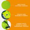 Dog & Field Canvas Dog Training Dummy, 0.2 kg, Eight Colors, Lime Green view 2