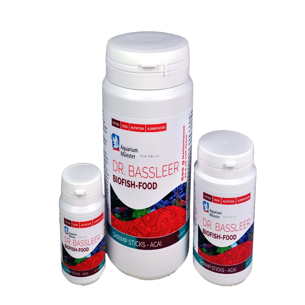 Dr. Bassleer Biofish Food Shrimp Sticks Acai 60g