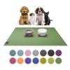 SanoZoo Bowl Mat, OEKO-TEX, 60 x 90 cm, Olive Green view 1