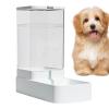 Automatic Pet Feeder and Water Dispenser, 3.8 L Gravity Feeder for Cats and Dogs view 1