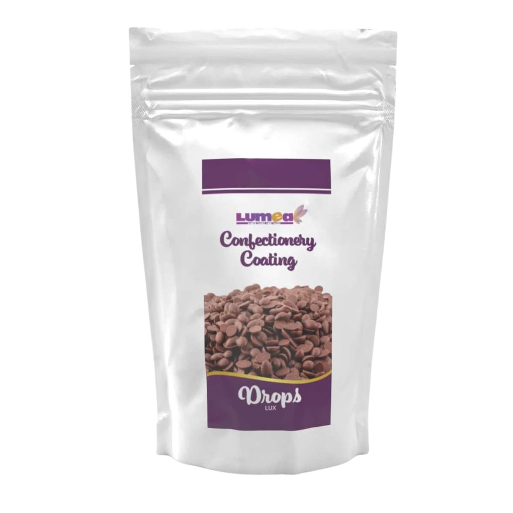 Dekozauber24 Coating Drops, Brown, 750 g, Milk Chocolate Flavor, Microwave-Safe Deco Melts for Cake Pops, Cakes, Drips & Glazes