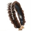 TOECWEGR Braided Crystal Hairband with Teeth view 1