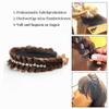 TOECWEGR Braided Crystal Hairband with Teeth view 3