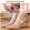 DHSBGWSX 12 Pairs Clear High-Heel Shoe Straps view 4