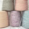 750 g Braided Mohair Glitter Silk Thread in Beige (Camel Red) view 2