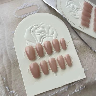 Handmade Nail Tips for Heavy Industry, Long Coffin Nails, S