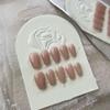 Handmade Nail Tips for Heavy Industry, Long Coffin Nails, S view 1