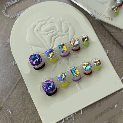 Handmade Heavy-Industry Protective False Nail Patches (Short, M)