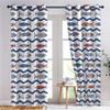 Fish Sea Cartoon Blackout Curtains, 2-Piece Set, 220 x 140 cm view 2